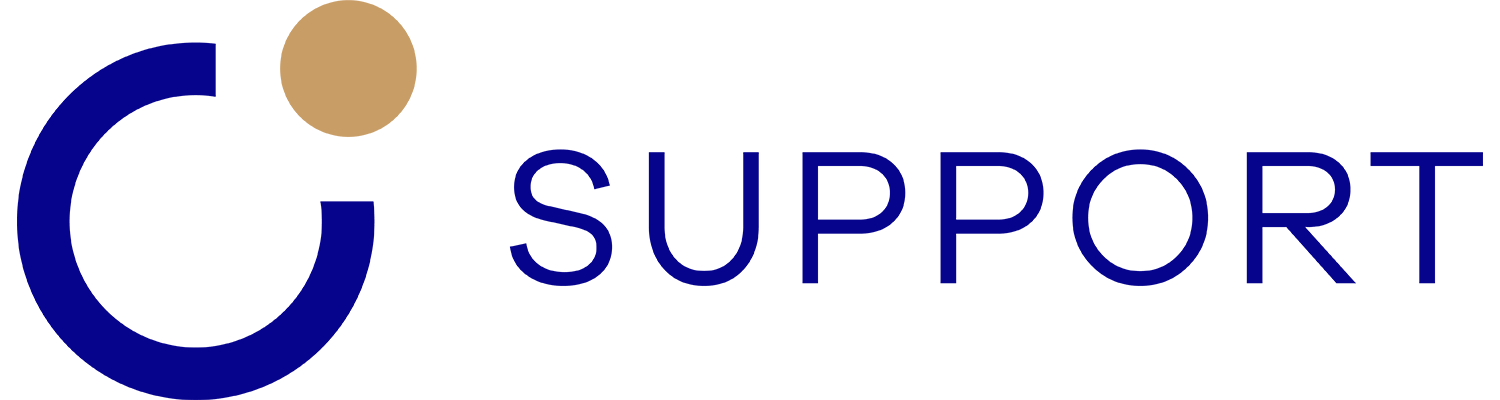 bca support logo blue